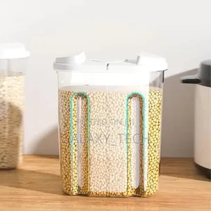 Cereal Storage Container With Airtight Lids and 2 Compartments
