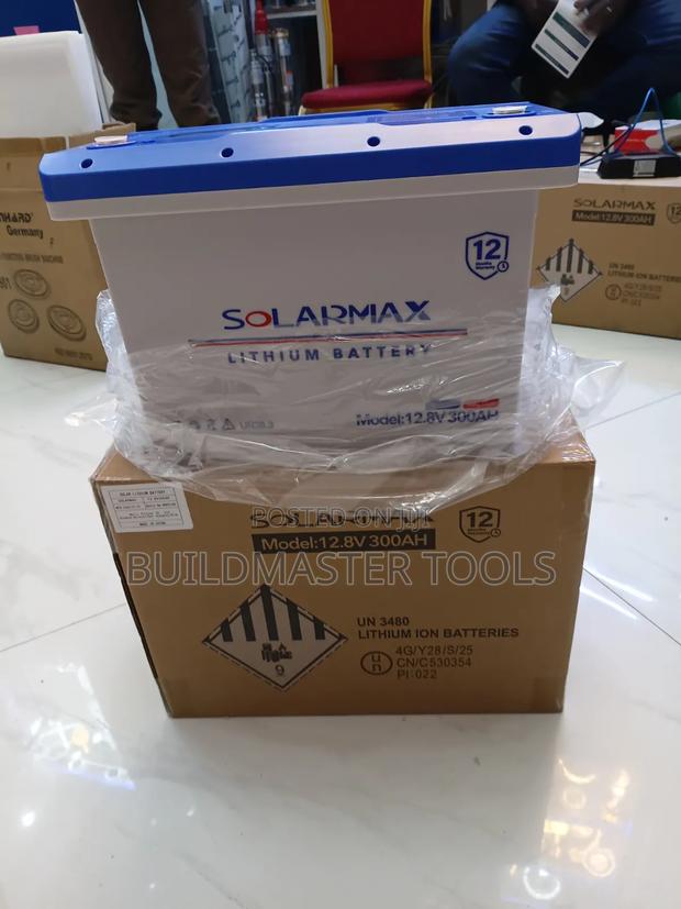 Solarmax 12.8v 300ah Lithium Ion Battery