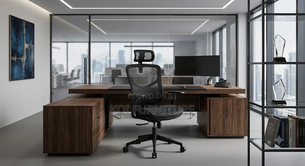 Office Chairs; Orthopedic Recliner Office Chair With Footrest - thumbnail 2