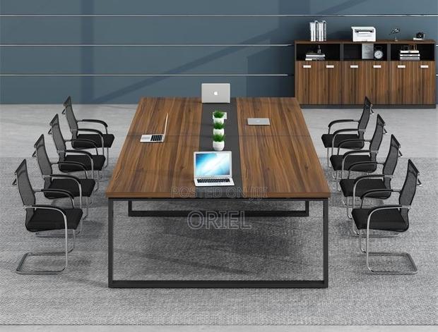 Office Table : 240cm Executive Meeting Office Boardroom Table - thumbnail 8