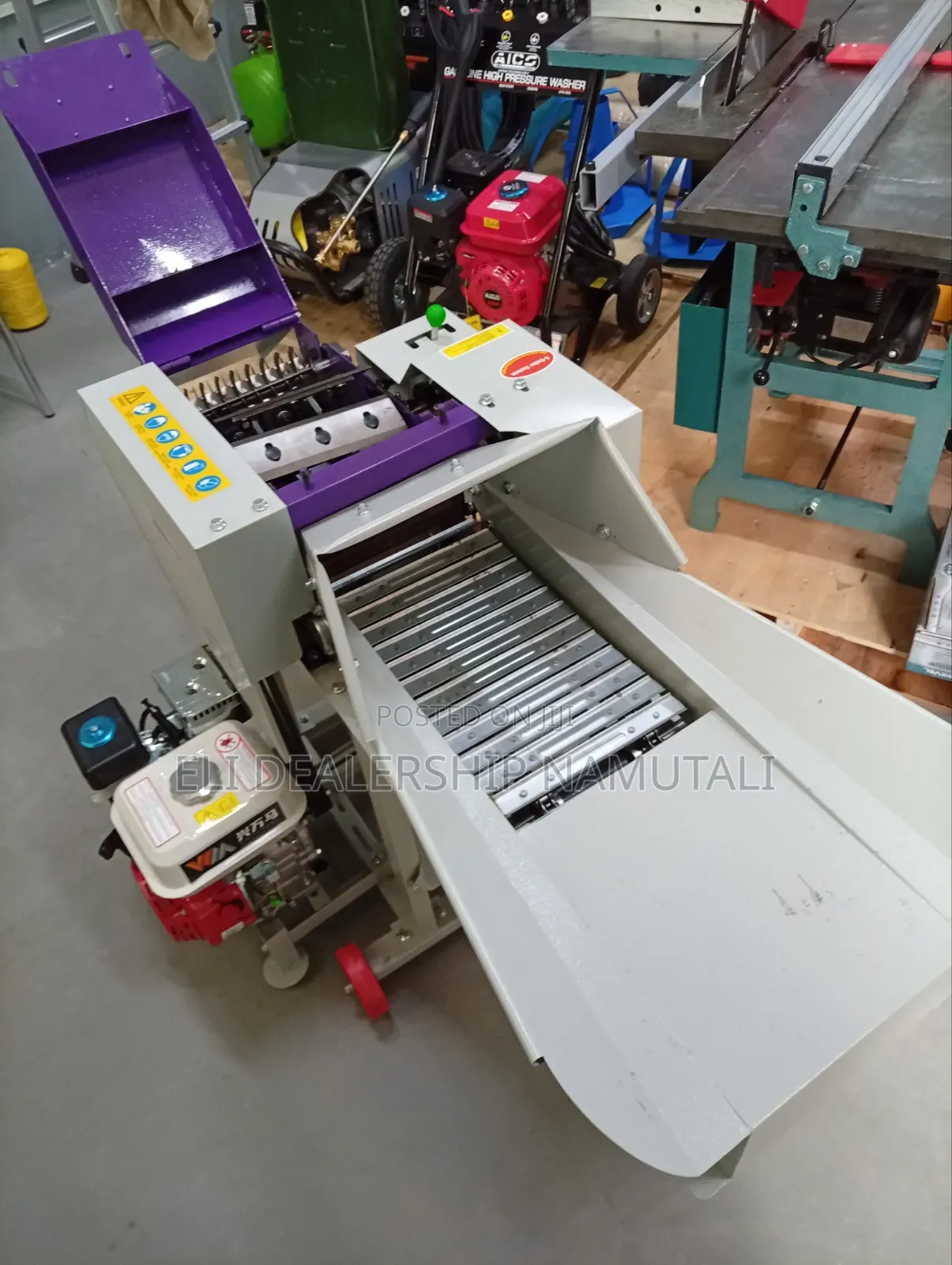 Commercial High Speed Chaff Cutter for Animal Feed Production/7.5hp