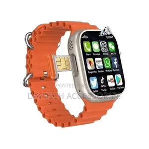 Smartberry C90 Ultra Smartwatch Featuring a Sim Card Slot.
