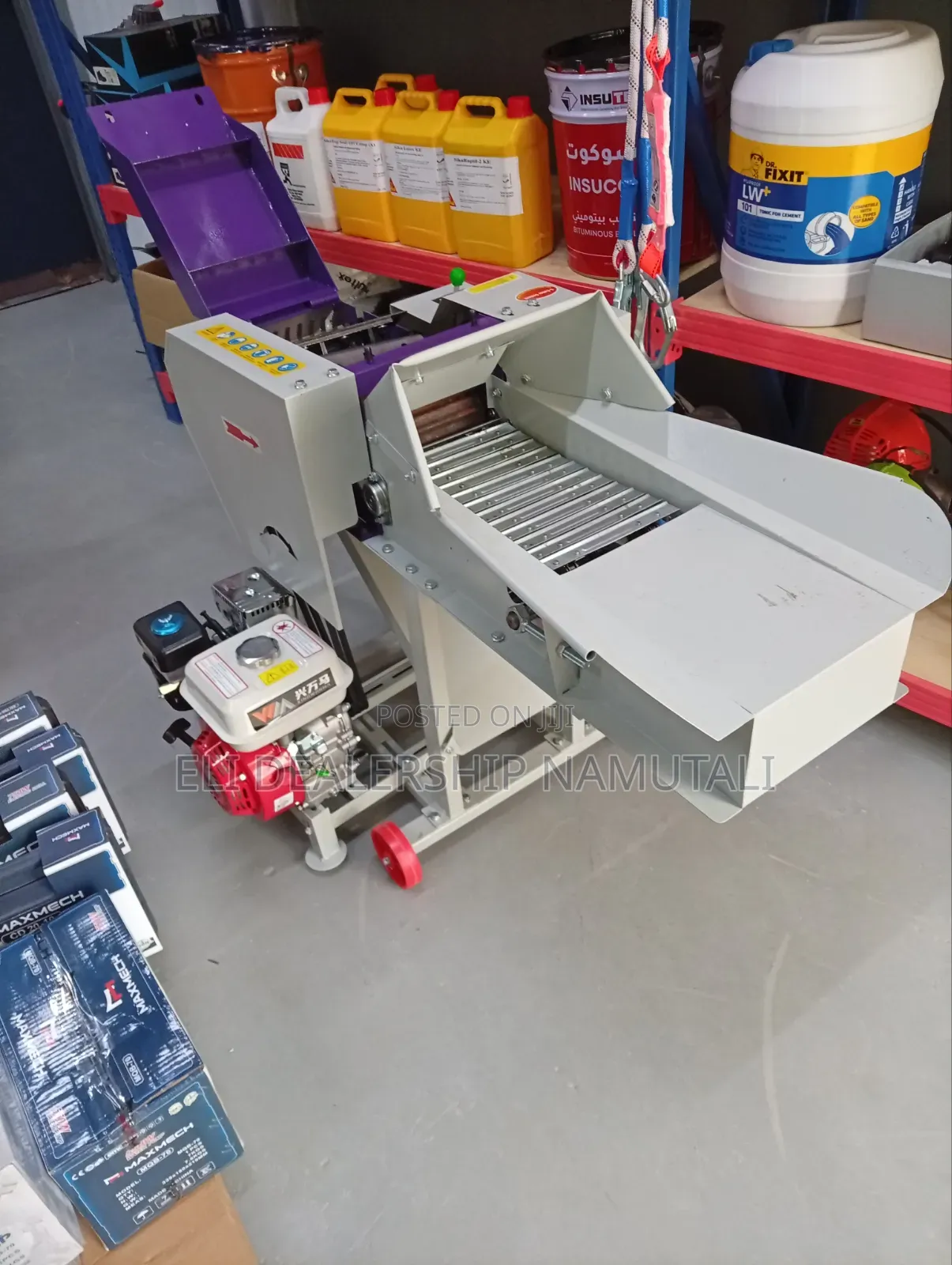 Commercial High Speed Chaff Cutter for Animal Feed Production/7.5hp