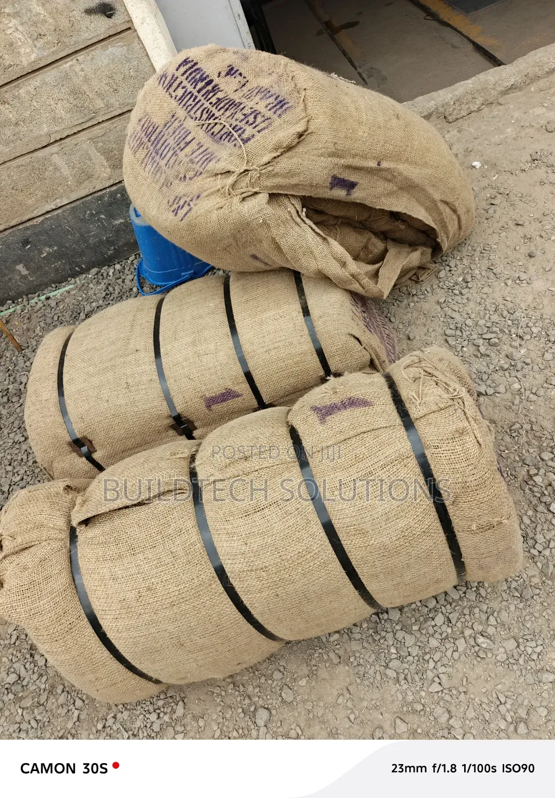 Hessian Cloth Roll for Construction Use-500yards
