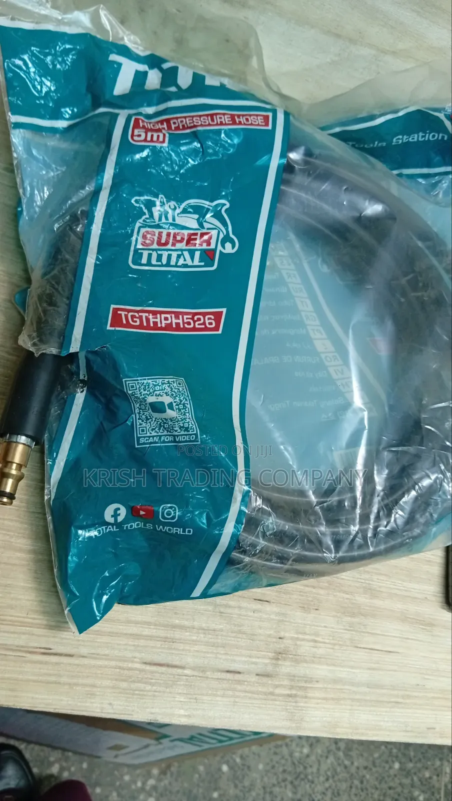 5m High Pressure Hose