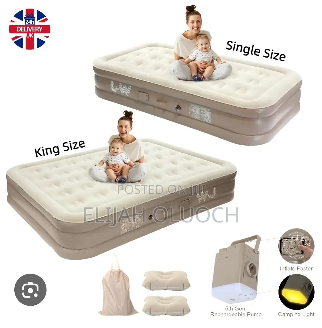 Single/Double Size 190x100x40cm/200x140x40cm Self Inflating Bed