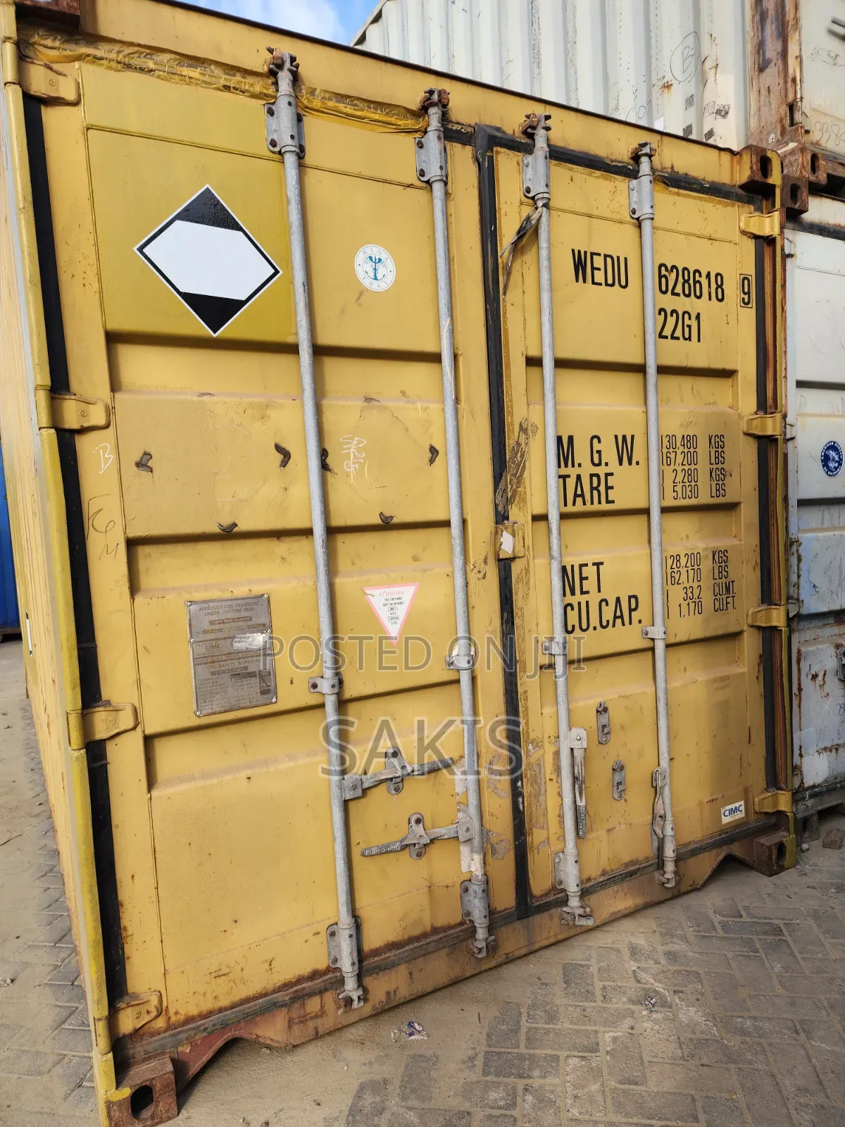 Jenna Biashara Yako Na 20ft Shipping Container