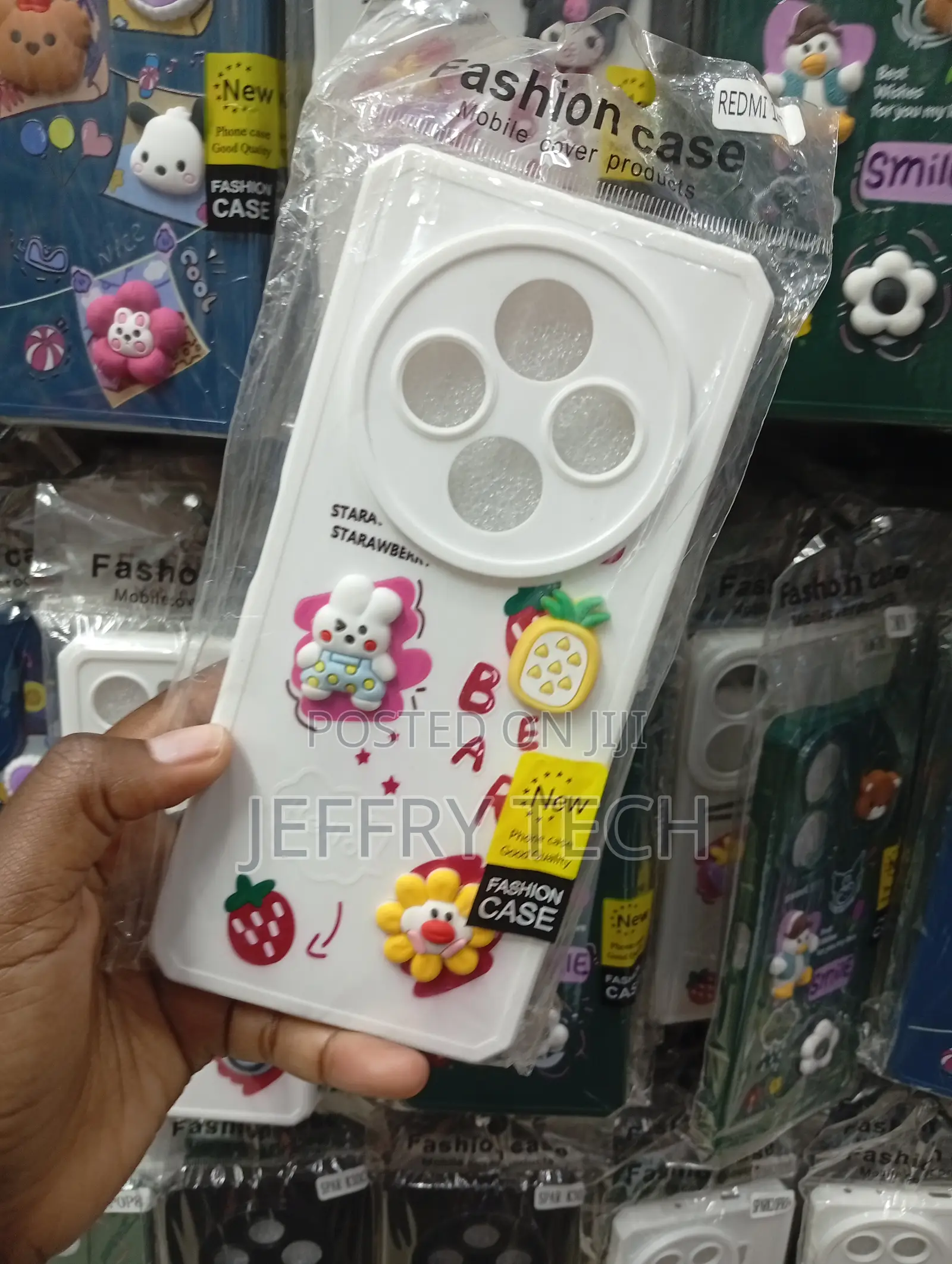 Xiaomi Redmi 3d Cartoon Doll Protective Phone Case