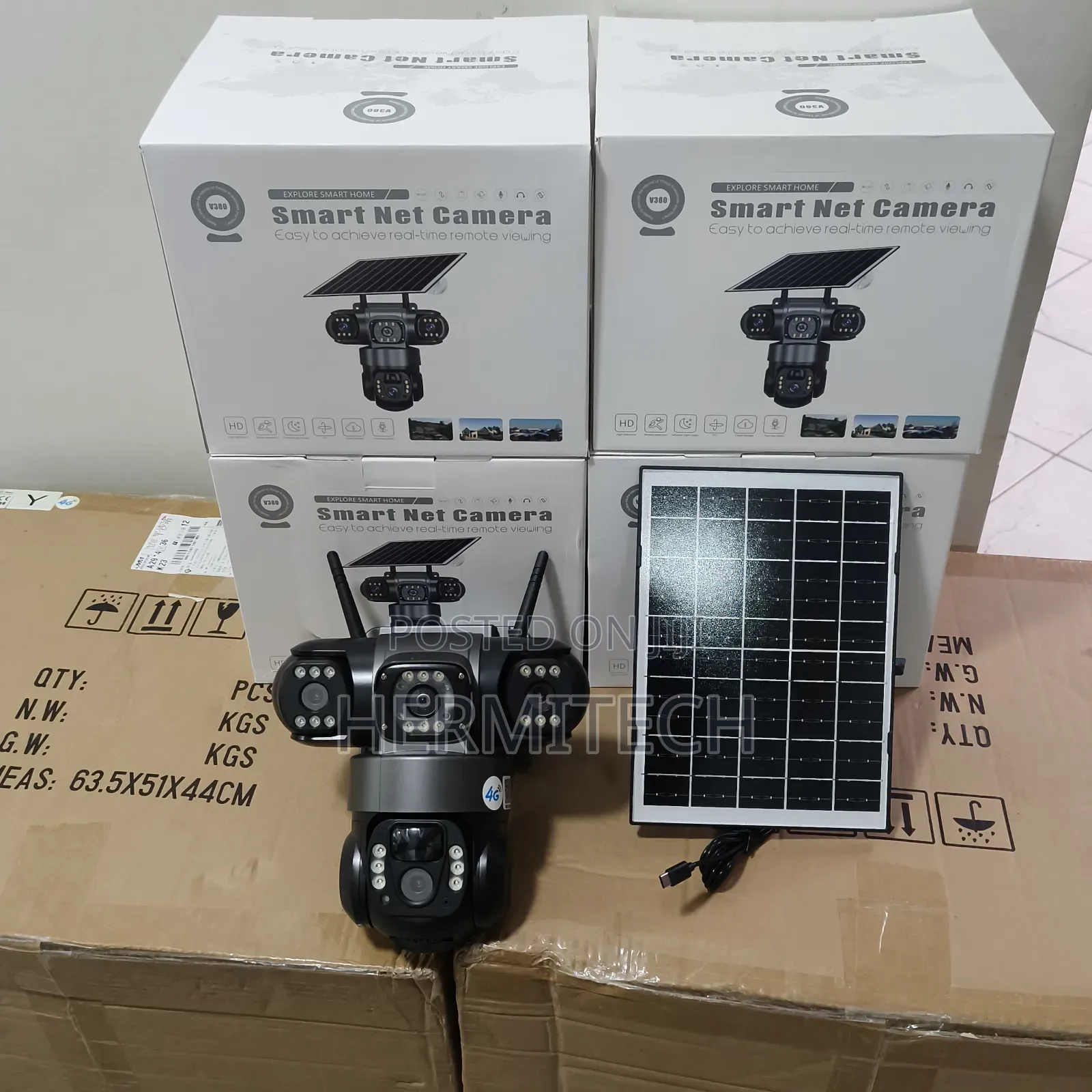 Outdoor Surveillance Camera 4g Solar Powered CCTV Cameras Available