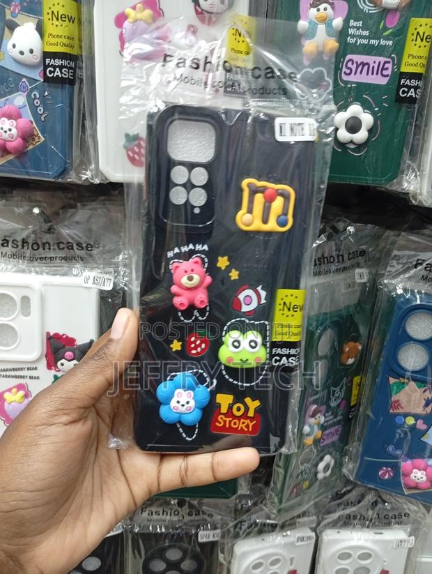 Note 11 Pro Flexible, Shockproof Silicone Design Cover