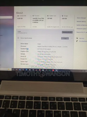Laptop HP EliteBook 840 G3 8GB Intel Core i5 SSD 256GB