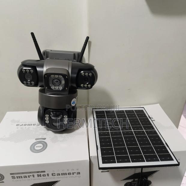 Outdoor Surveillance Camera 4g Solar Powered CCTV Cameras