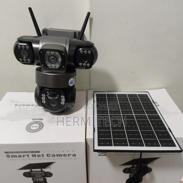 Outdoor Surveillance Camera 4g Solar Powered CCTV Cameras - thumbnail 2