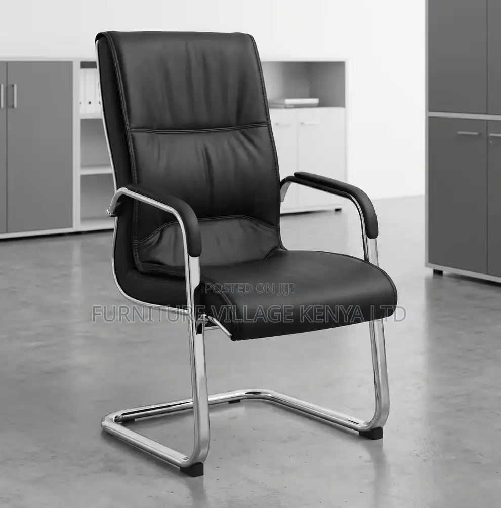 Executive Leather Waiting Seat