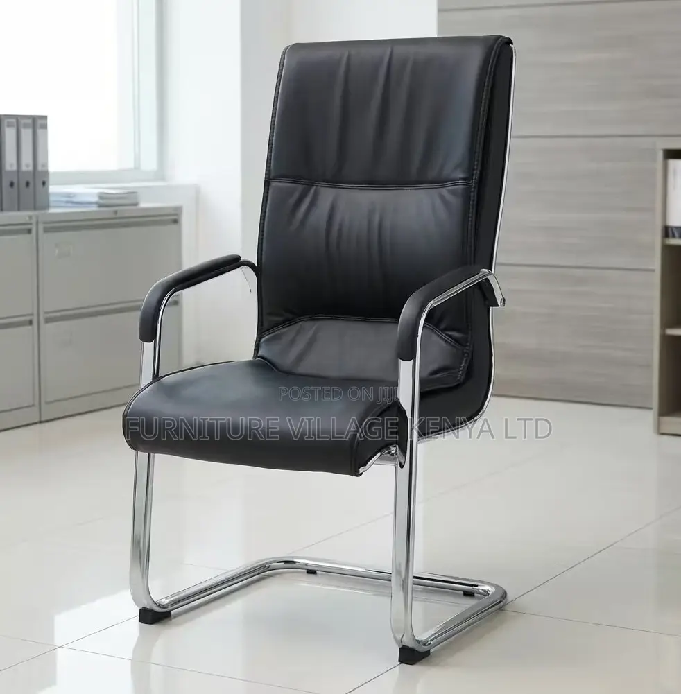 Executive Leather Waiting Seat
