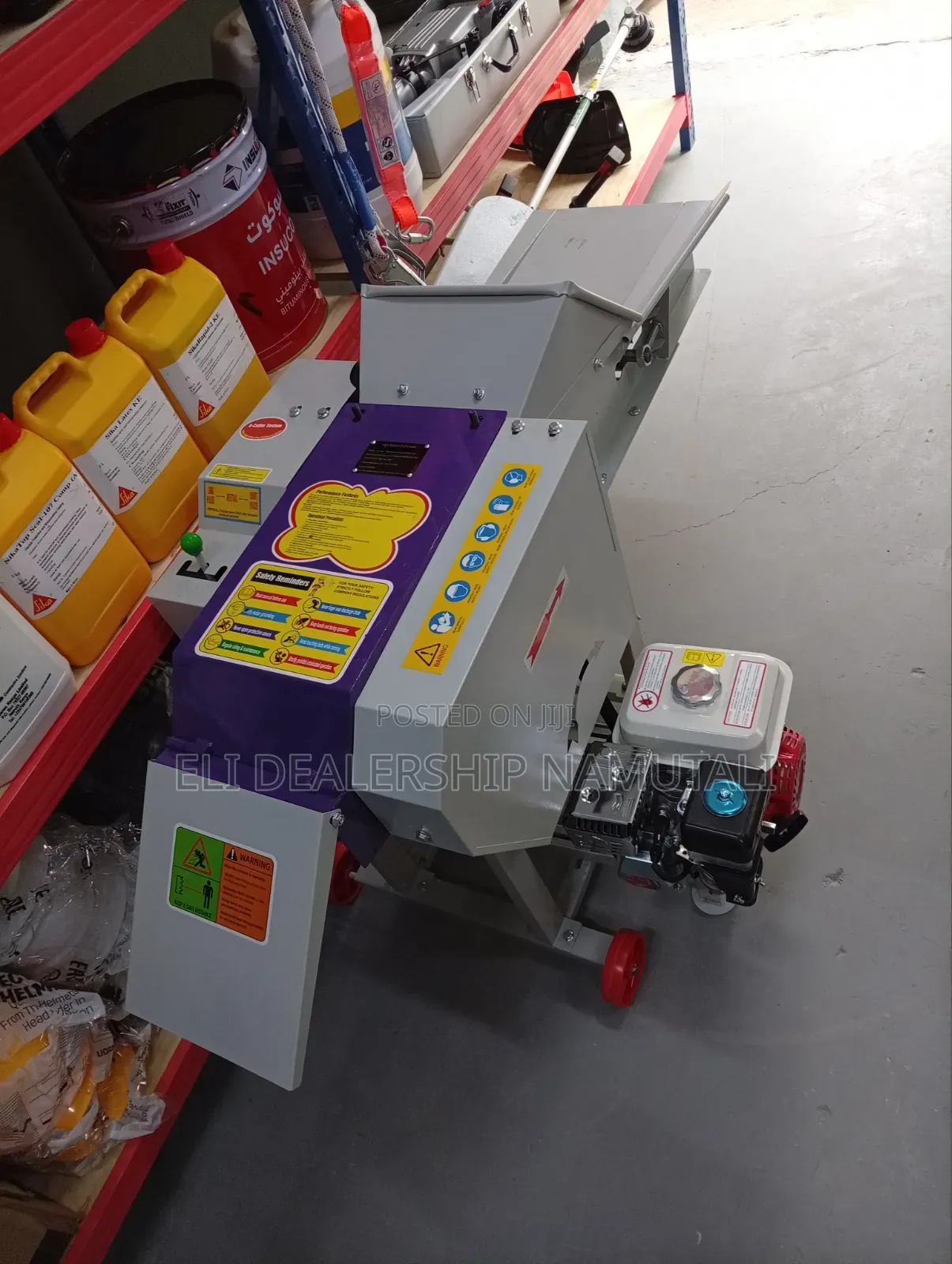 Industrial Grass Straw Cutting Machine7.5hp/High Speed Chaff Cutter