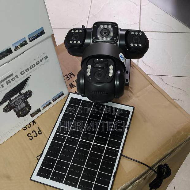 Outdoor 4g Solar Powered CCTV Cameras Available in Stock for Security - thumbnail 2