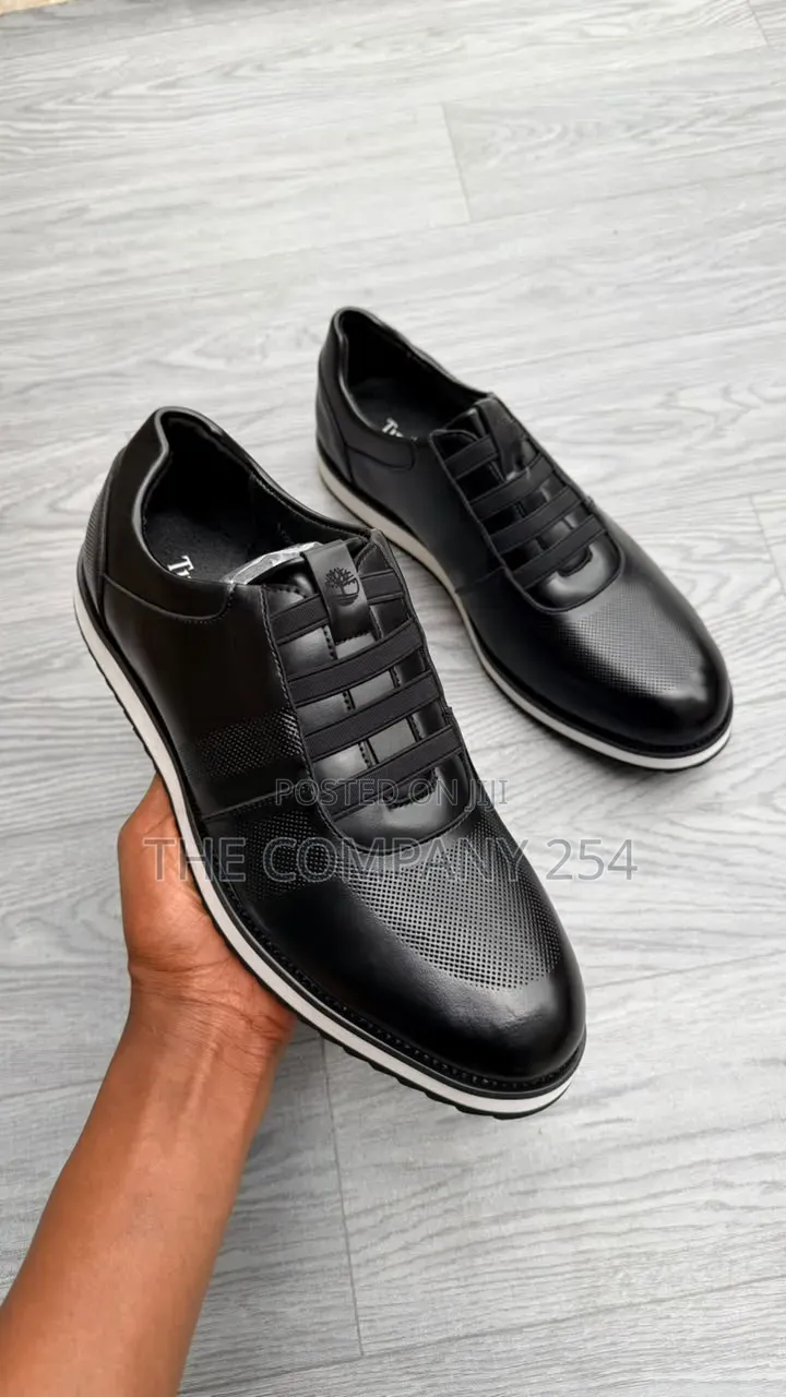 Quality Casual Leather Designer Rubber Sole Timberland Shoes