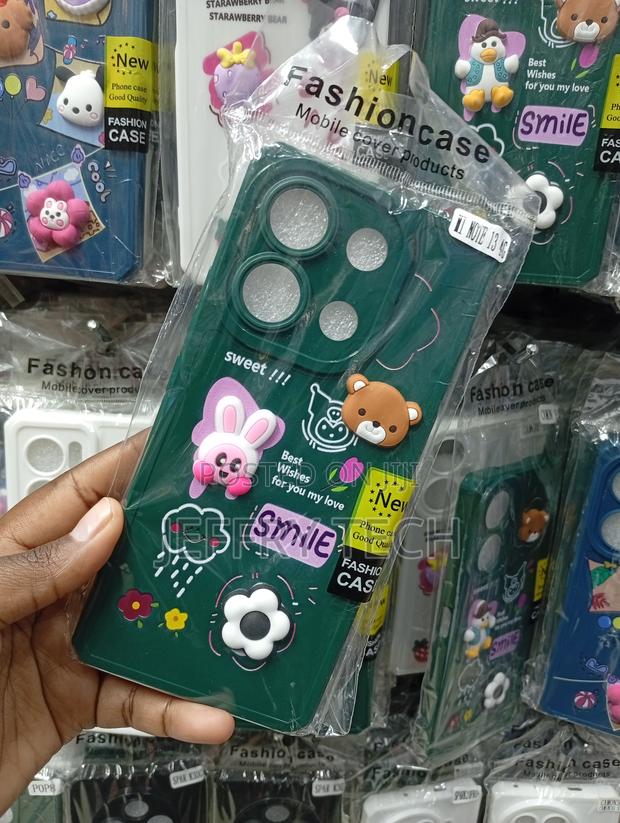 Redmi Note 13 4g Green, Soft-Touch Silicone Phone Case - thumbnail 2