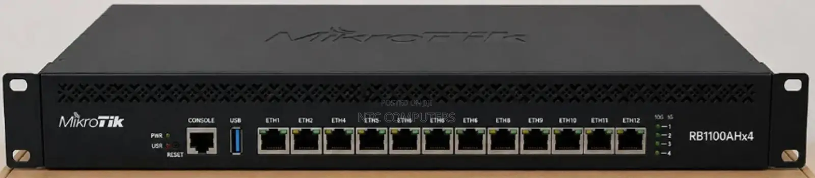 Mikrotik Rb1100ahx4 1u Rackmount Quad-Core Enterprise Router