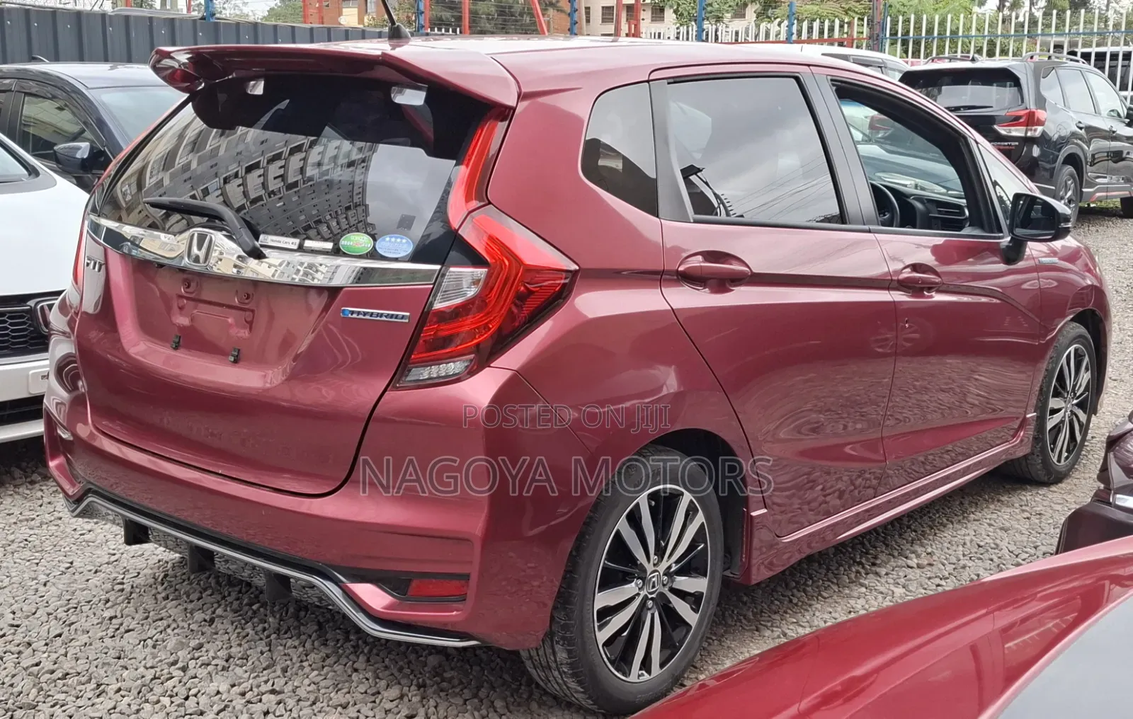Honda Fit 2019 Maroon