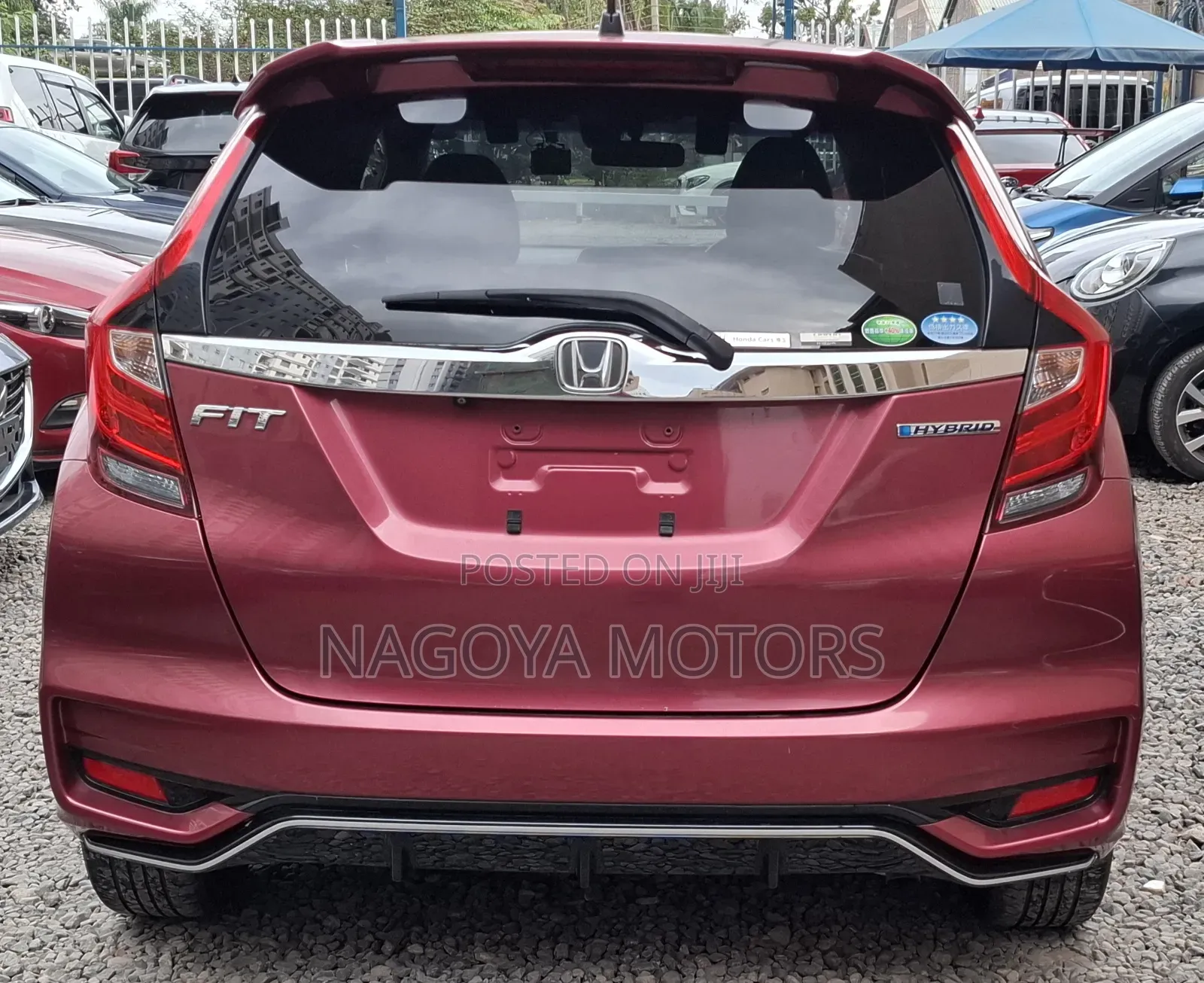 Honda Fit 2019 Maroon
