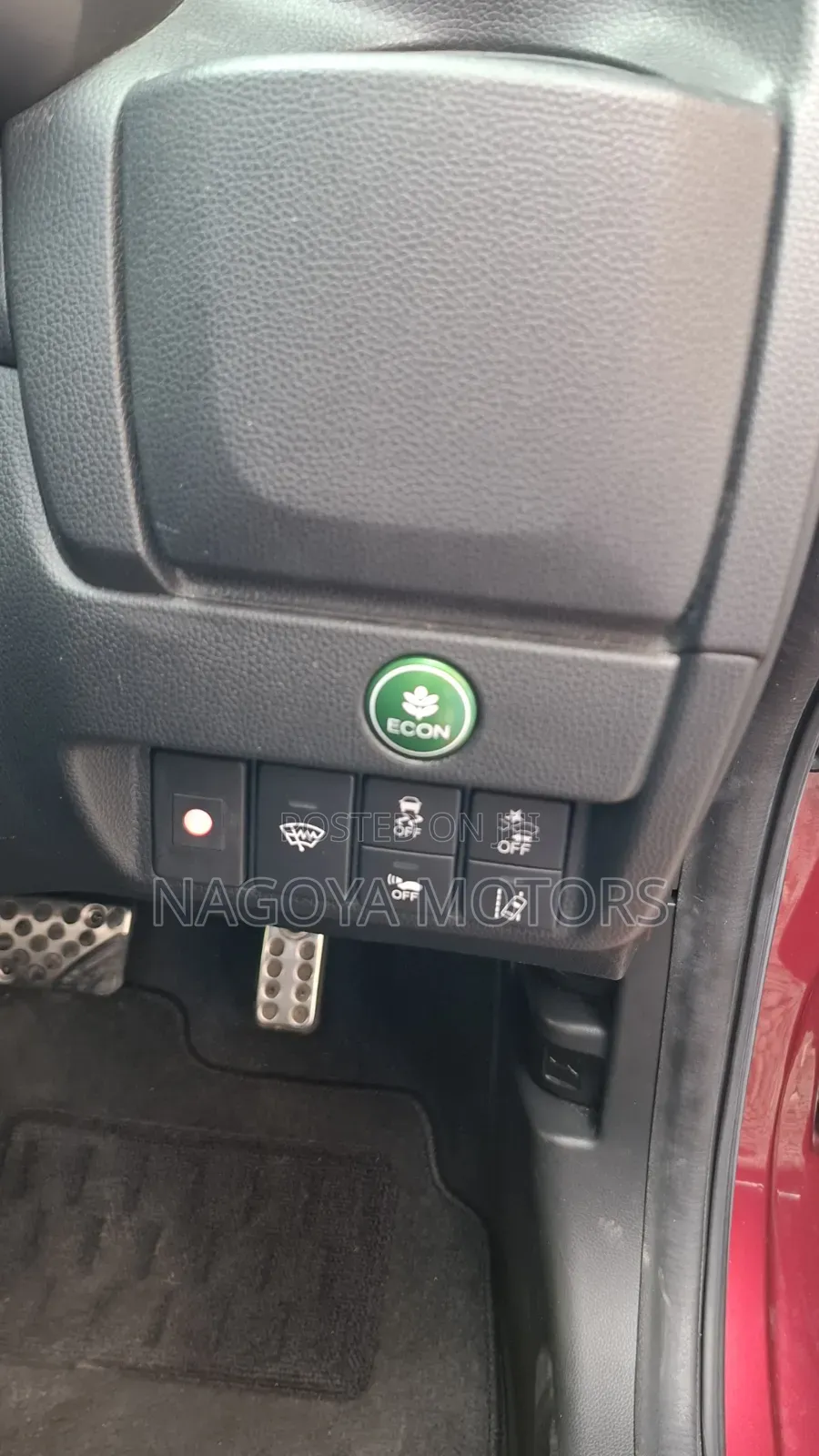 Honda Fit 2019 Maroon