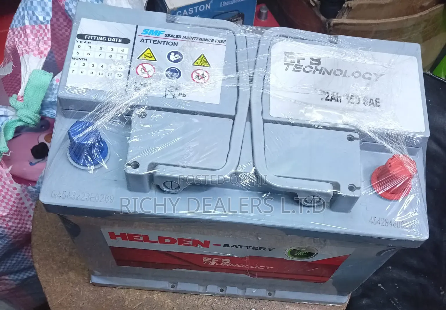 Helden Din75mf Battery