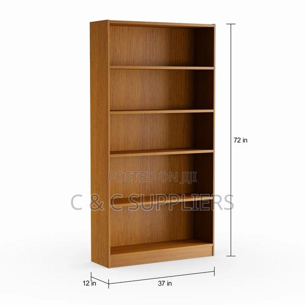 5-Tier Wooden Bookshelf - thumbnail 6
