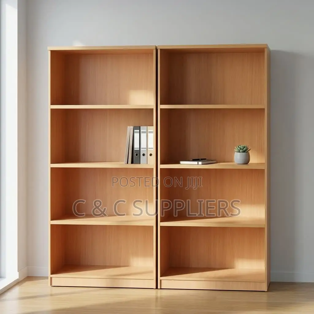5-Tier Wooden Bookshelf