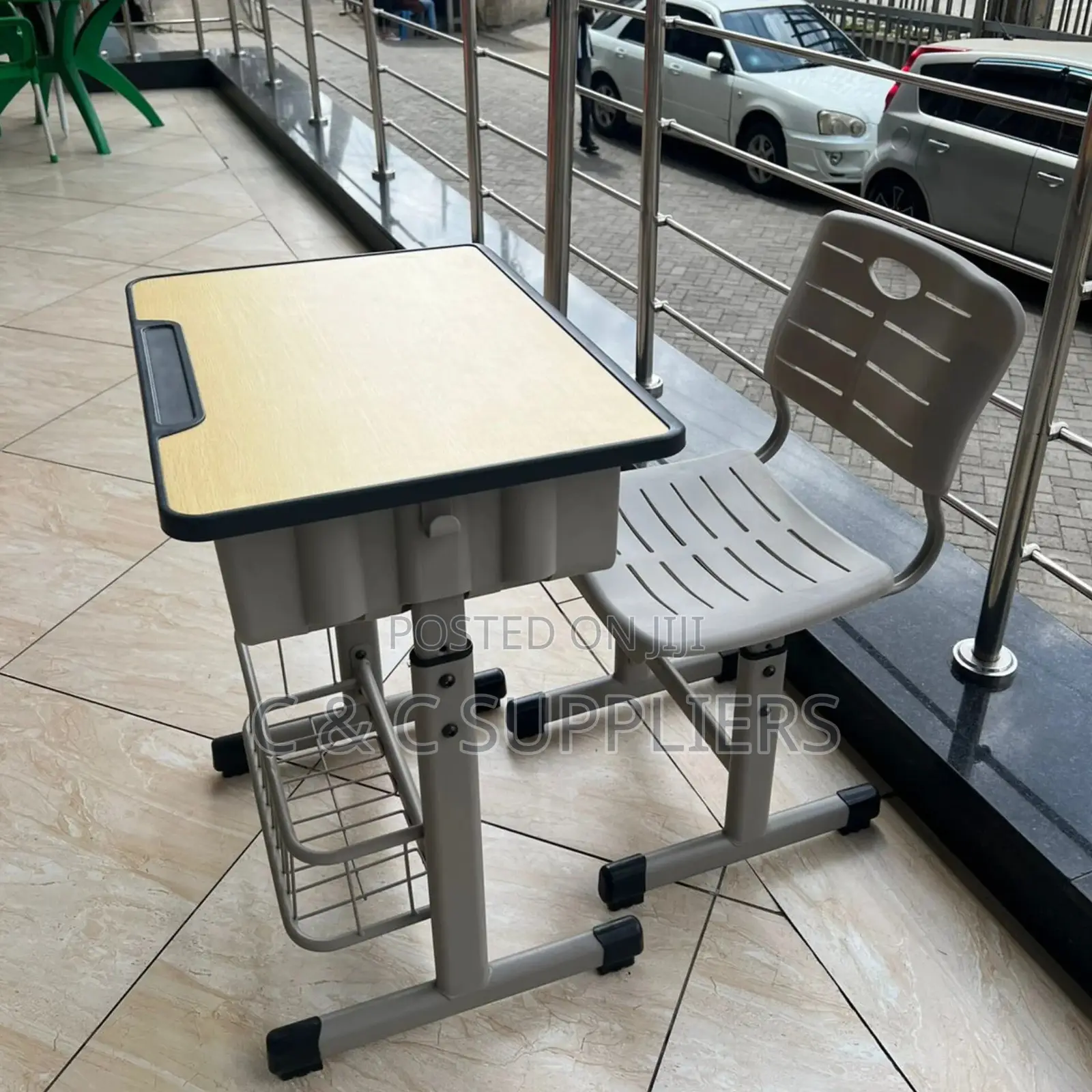 Imported Kid's Adjustable Desk and Chair