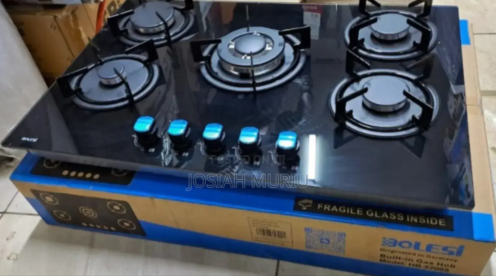 Bolesi 5 Burner Inbuilt Cooker