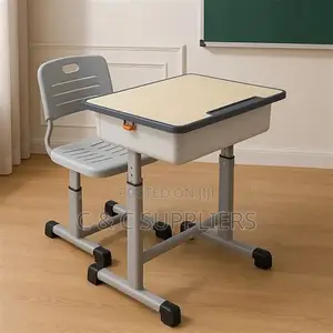 Imported Kid's Adjustable Desk and Chair