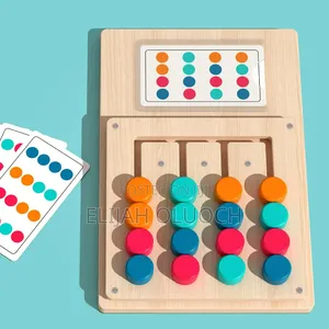 Montessori Kids Colors Matching Game for Creating Thinking Training