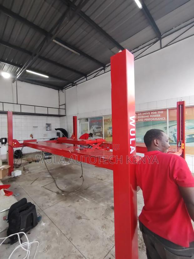 Smooth and Stable Heavy Duty 4tns 4post Carlift Machine Sunshine