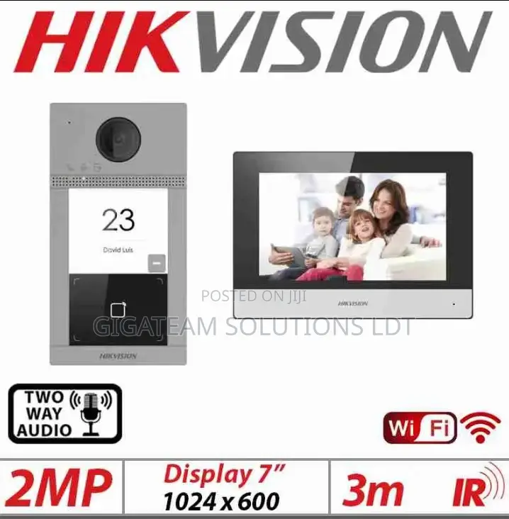 Hikvision Ds-Kis604-P(C) Ip Video Intercom Kit