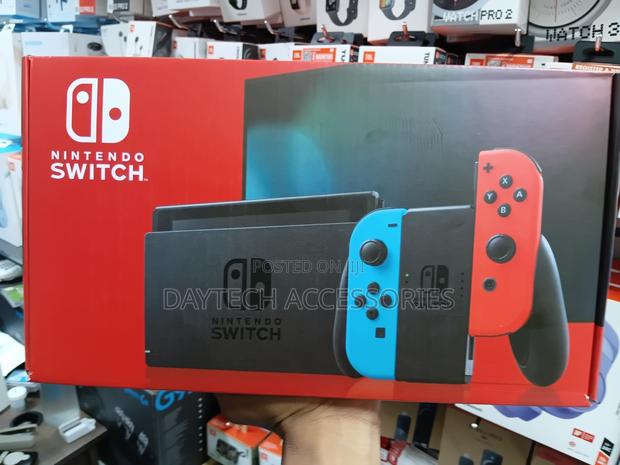 Nintendo Switch Console With Red and Blue V2 - thumbnail 2