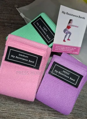 Fabric Resistance Bands for Legs and Glutes - 3