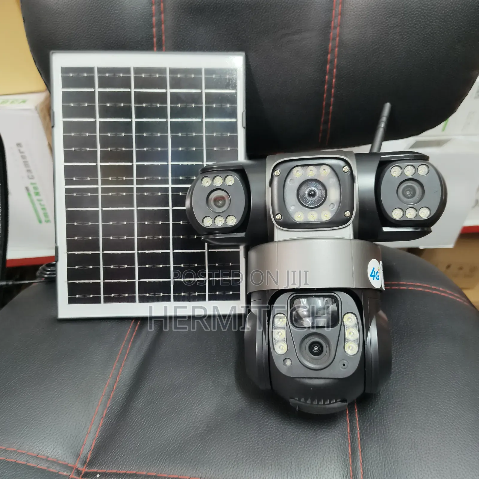 Home Security Cameras PTZ Surveillance Camera Solar Powered CCTV Camer
