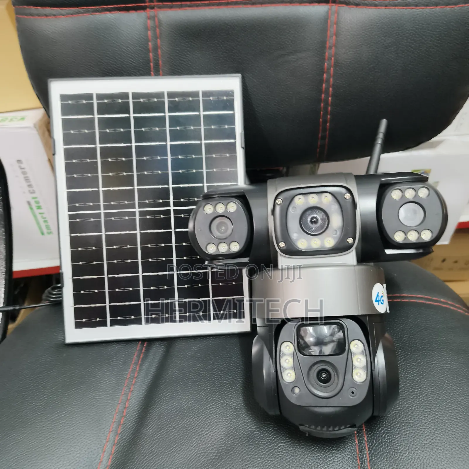 Home Security Cameras PTZ Surveillance Camera Solar Powered CCTV Camer