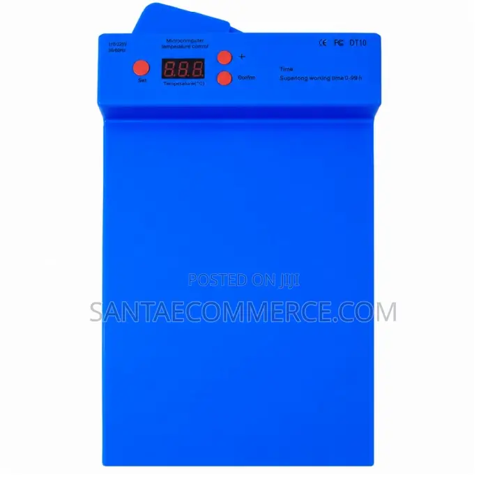Dt10 Silicone Heating Mat With Digital Temperature Control