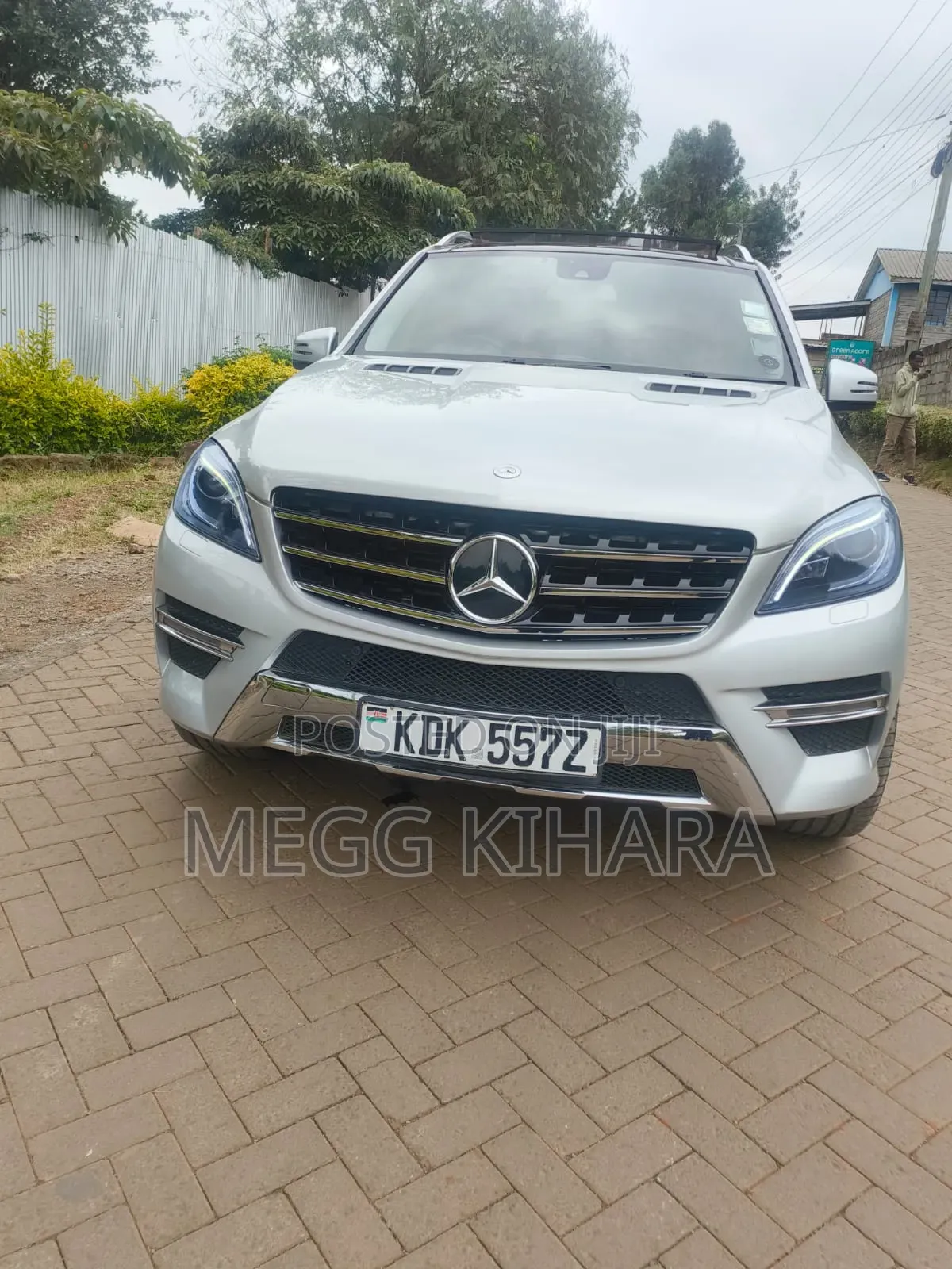 Mercedes-Benz M Class 2014 Silver