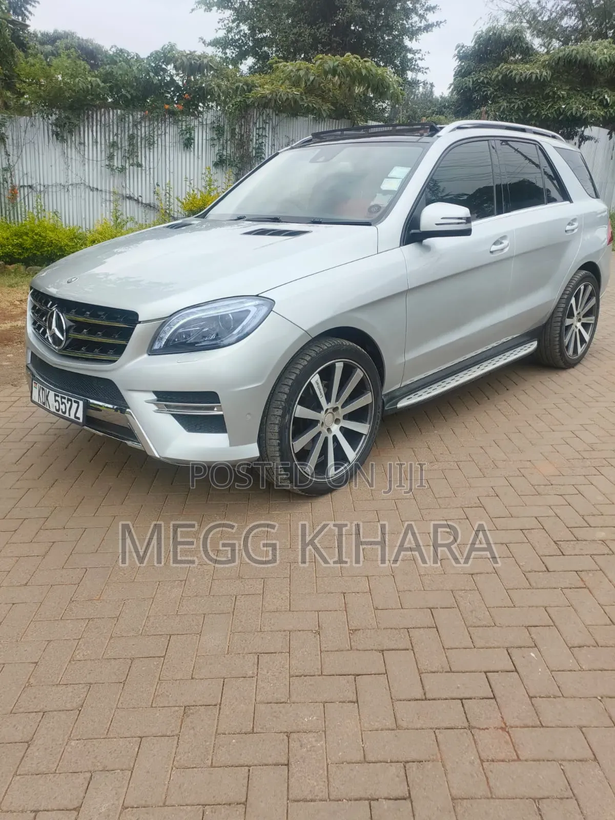 Mercedes-Benz M Class 2014 Silver