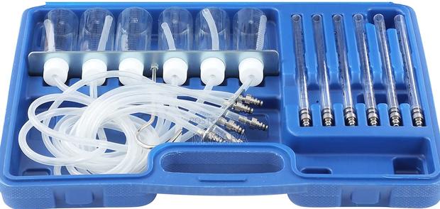 6 Cylinder Diesel Injector Flow Meter Adaptor Set Common Rail Tester - thumbnail 3