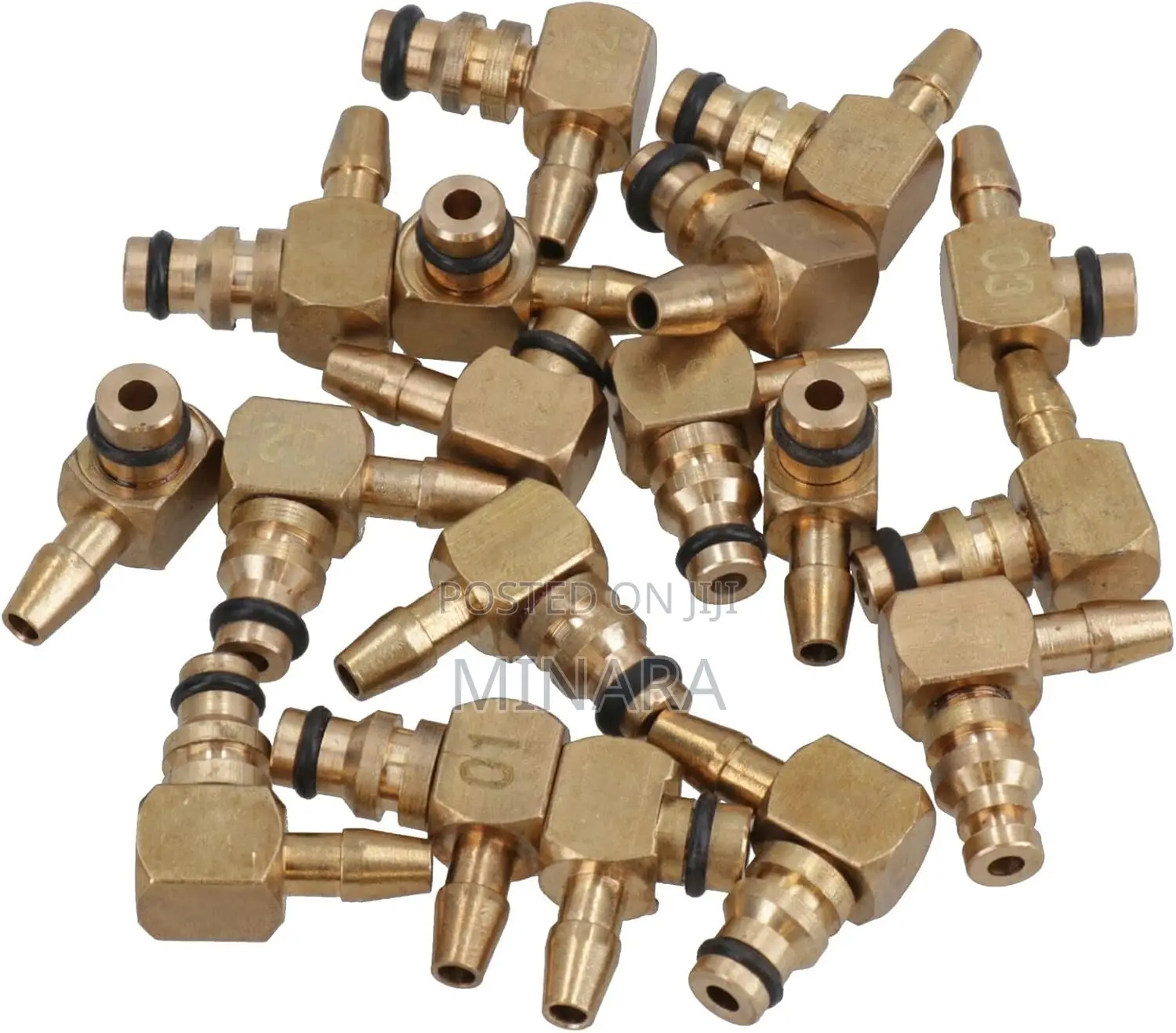 6 Cylinder Diesel Injector Flow Meter Adaptor Set Common Rail Tester