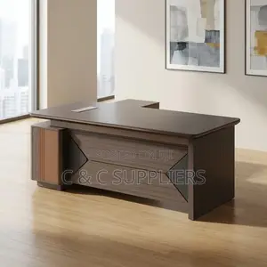 Imported L-Shaped Executive Desk-1.8m