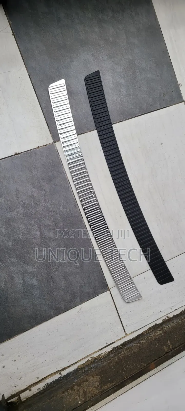 Car Boot Pedal Protector Black Silver