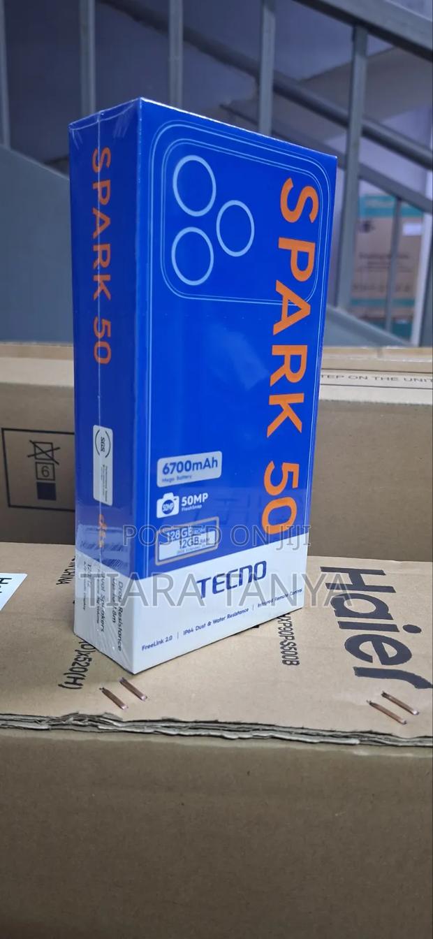 New Tecno Spark 50 128 GB Black - thumbnail 4