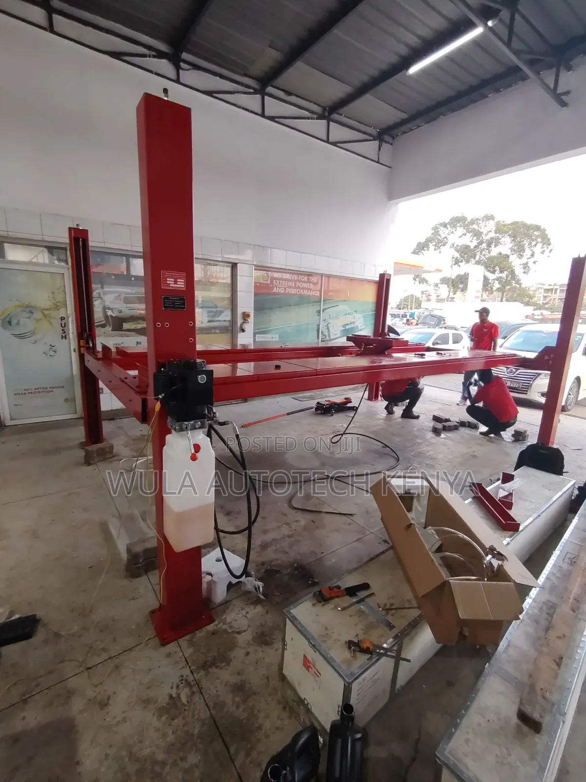 Easy to Operate and Maintain 4tns 4post Carlift Machine Sunshine