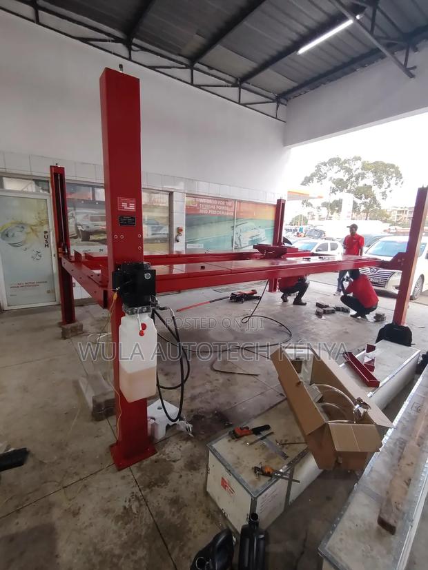 Easy to Operate and Maintain 4tns 4post Carlift Machine Sunshine - thumbnail 2